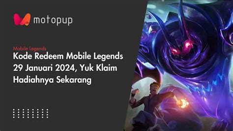 Kode Redeem Mobile Legends 29 Agustus 2024, Segera Klaim .
